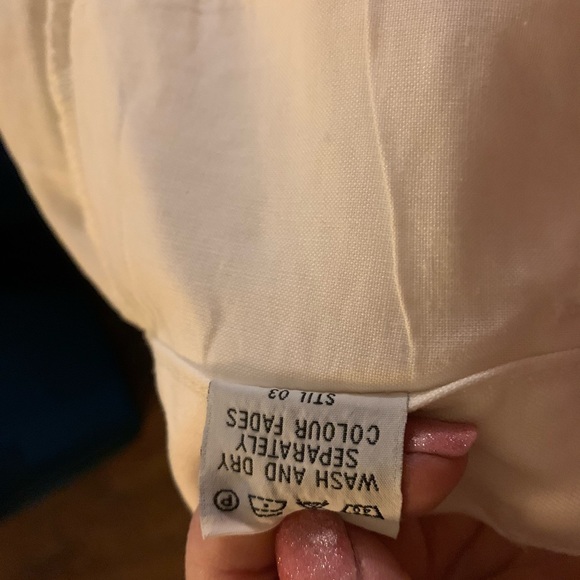 💚Jean Paul Gaultier white cotton denim - Picture 8 of 8